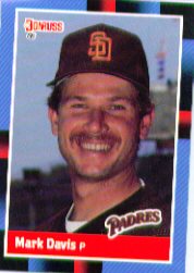 1988 Donruss Baseball Cards    064      Mark Davis